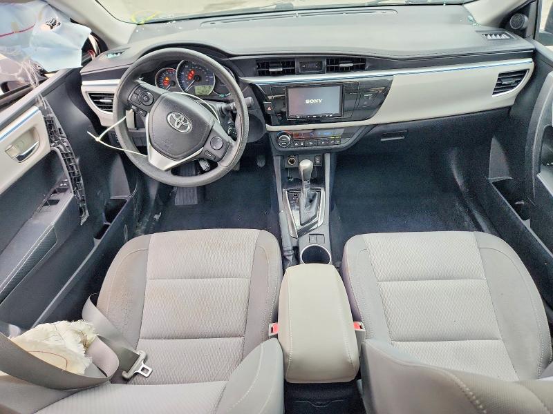 2014 Toyota Corolla VIN 2T1BURHEXEC202567 COPART salvage auction — FRONT END, Pa - Certificate Of Salvage, sold $2,900 on 2026-07-02 (photo 8)