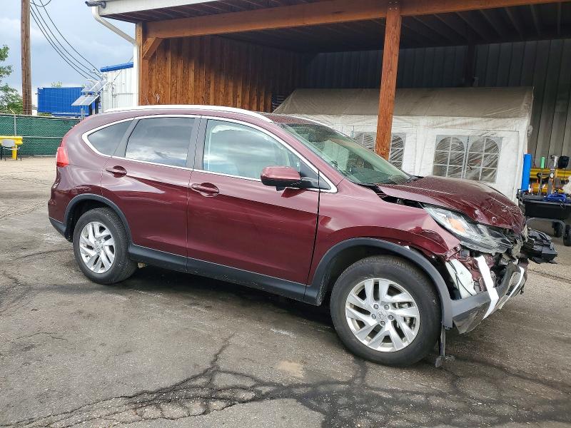 2016 Honda VIN 5J6RM4H72GL051216 COPART salvage auction — FRONT END, CO - PUBLIC - SALVAGE TITLE, sold $4,350 on 2026-07-02 (photo 4)