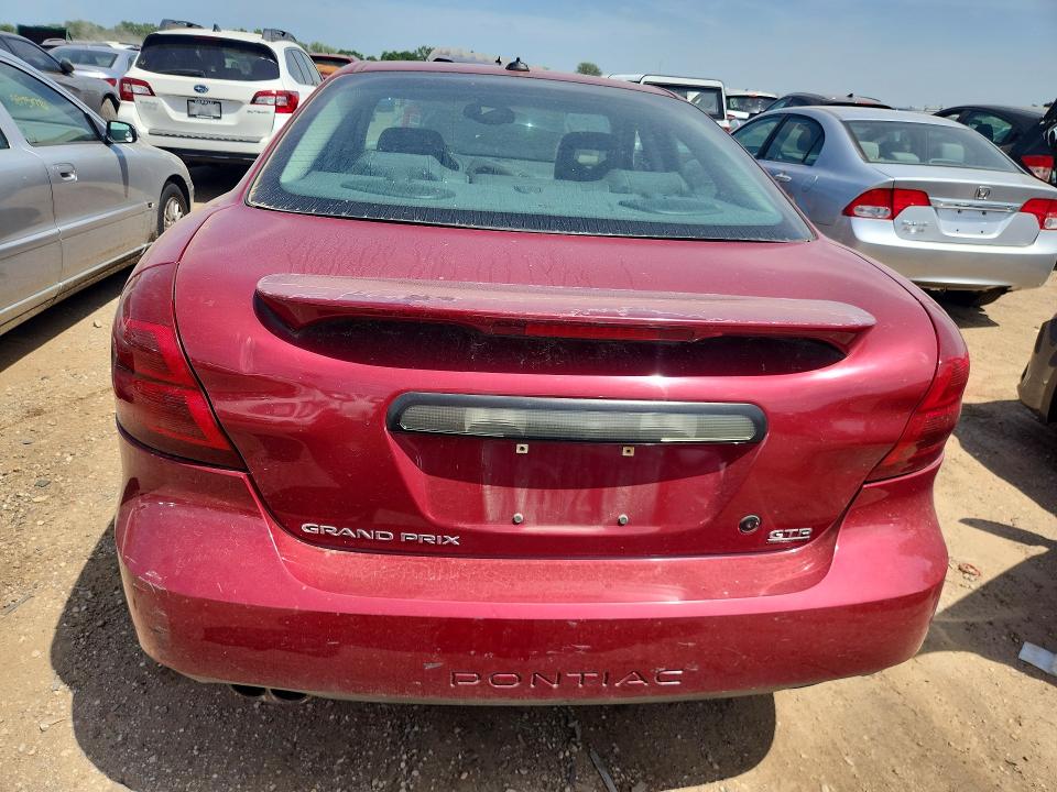 2004 Pontiac Grand prix VIN 2G2WR524641138573 COPART salvage auction — MECHANICAL, IL - CERTIFICATE OF TITLE, sold $325 on 2026-07-09 (photo 6)