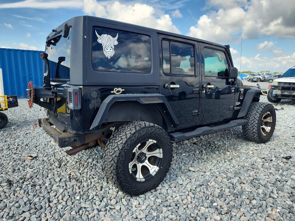 2007 Jeep Wrangler / VIN 1J4GB59107L121003 COPART salvage auction — REAR END, FL - CERT OF TITLE SLVG REBUILDABLE, sold $2,000 on 2026-07-02 (photo 3)