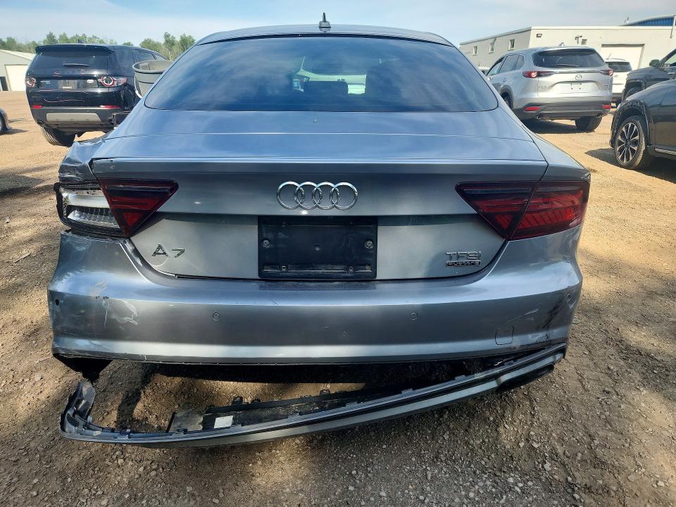 2017 Audi A7 quattro VIN WAU32AFC8HN008065 COPART salvage auction — SIDE, ON - PERMIT NO BRAND - UNFIT, sold $2,150 on 2026-07-23 (photo 6)