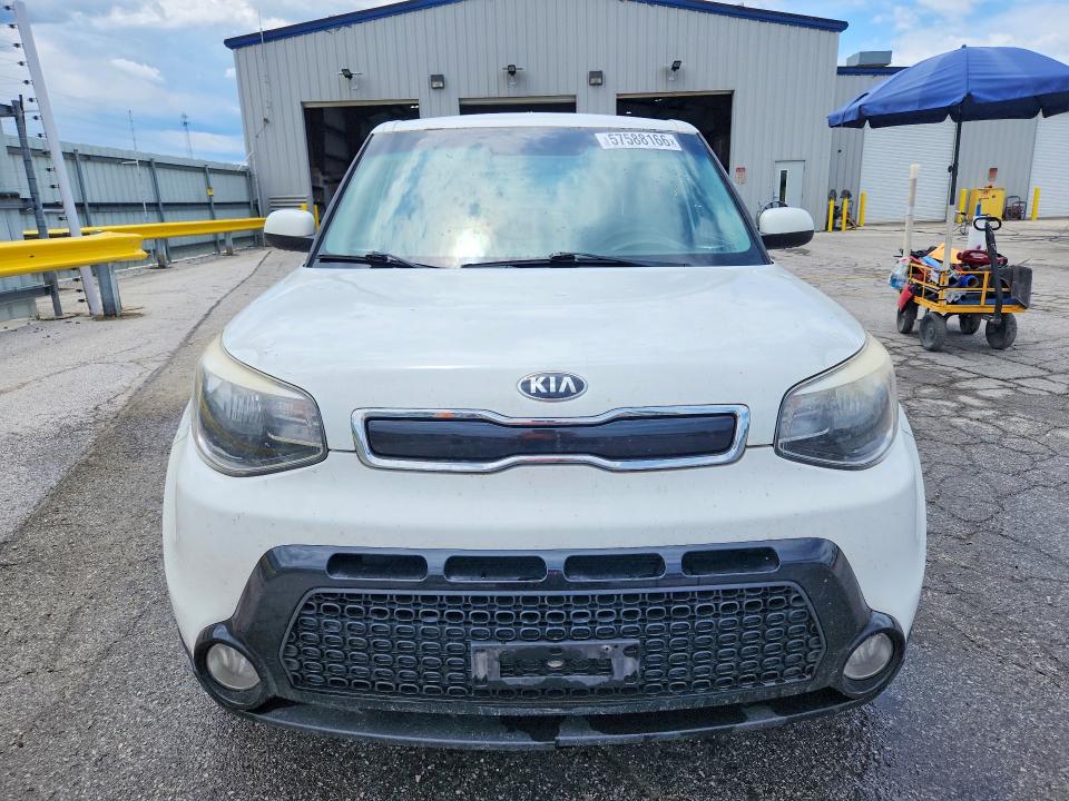 2016 Kia Soul VIN KNDJP3A51G7271212 COPART salvage auction — HAIL, Mo - Salvage Certificate Of Title, sold $875 on 2026-07-27 (photo 4)