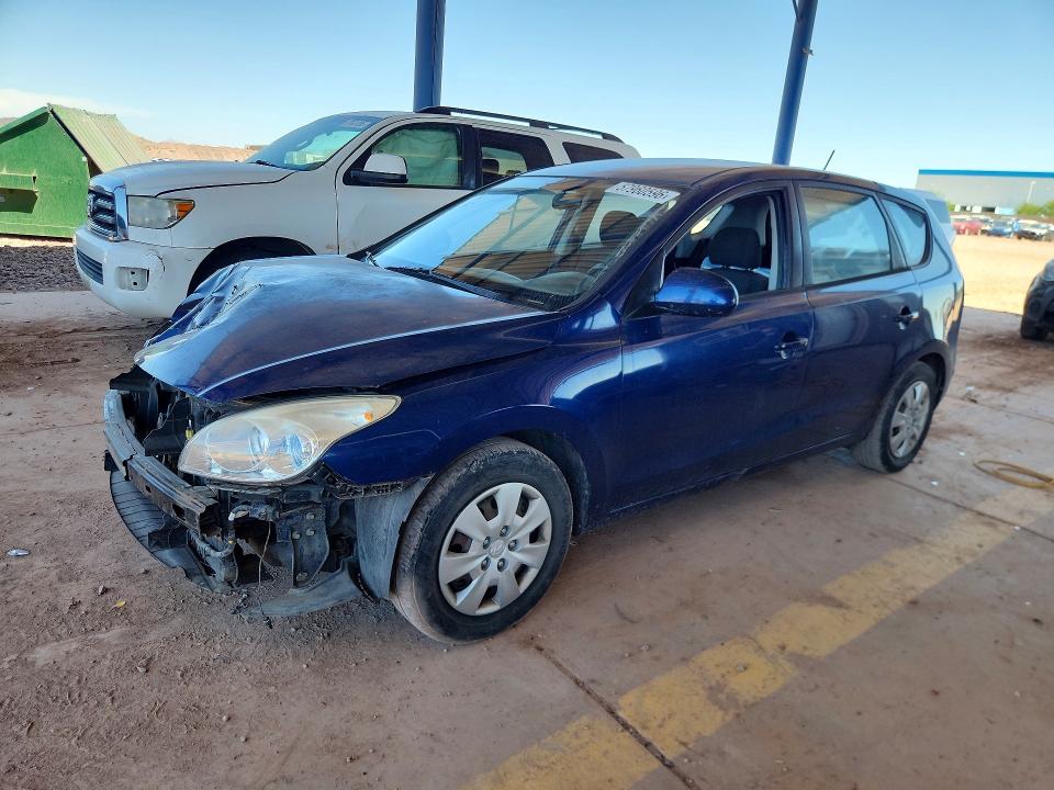 2012 Hyundai VIN KMHDB8AE5CU155804 COPART salvage auction — FRONT END, Az - Cert Of Title - Salvage, sold $375 on 2026-07-28 (photo 1)