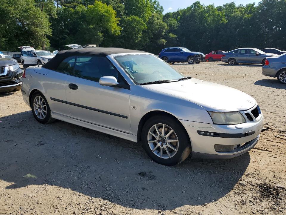 2004 Saab 9-3 VIN YS3FD79Y146010323 COPART salvage auction — FRONT END, Ga - Cert Of Title-Rebuilt Salvage, sold $425 on 2026-07-24 (photo 4)