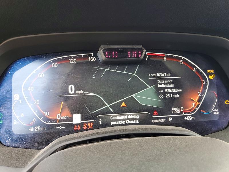 2019 BMW X7 VIN 5UXCX4C55KLB39499 COPART salvage auction — SIDE, Az - Dis/Dlr/Exp Only Salvage Title, sold $29,000 on 2026-07-29 (photo 9)
