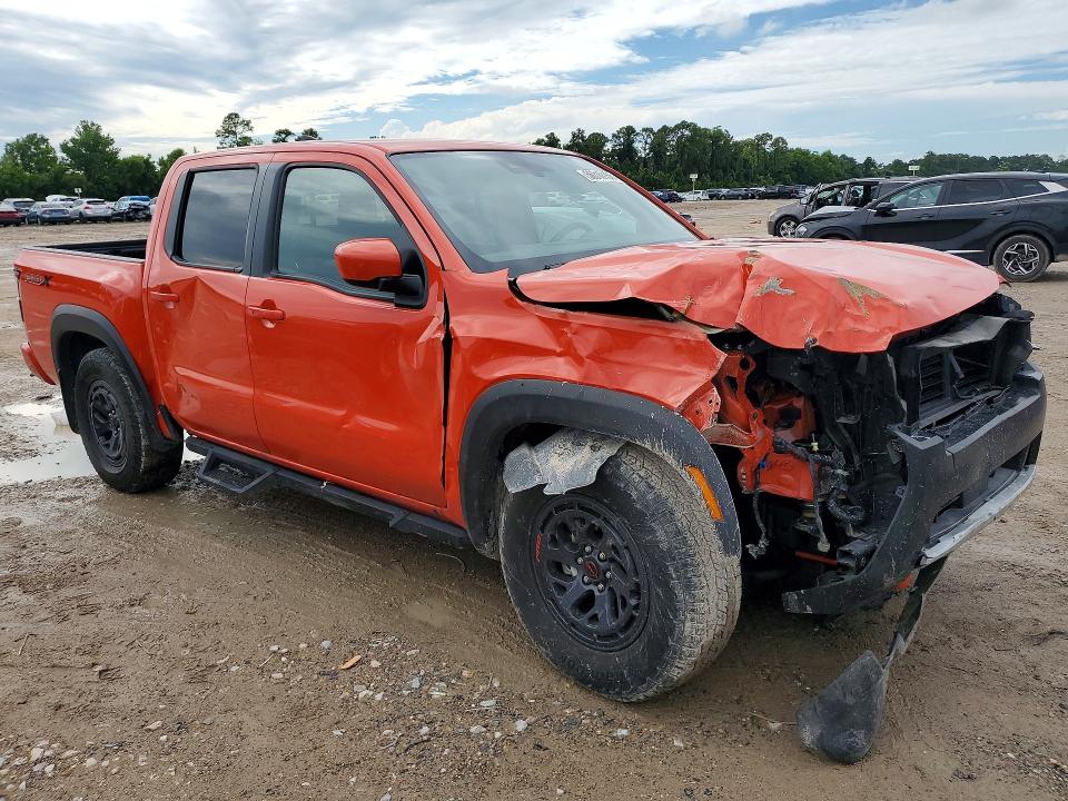 2025 Nissan Frontier VIN 1N6ED1EJ7SN644325 COPART salvage auction — FRONT END, Tn - Salvage Certificate, sold $13,600 on 2026-07-28 (photo 4)