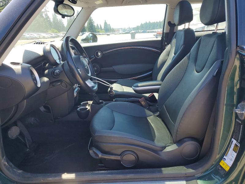 2010 Mini Cooper VIN WMWMF3C50ATZ25237 COPART salvage auction — REAR END, WA - BILL OF SALE, sold $1,000 on 2026-07-31 (photo 7)
