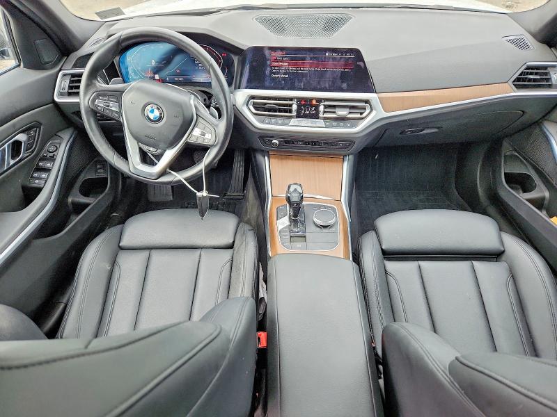 2019 BMW 3er VIN WBA5R7C53KFH26138 COPART salvage auction — FRONT END, Pa - Certificate Of Salvage, sold $12,700 on 2026-07-31 (photo 8)