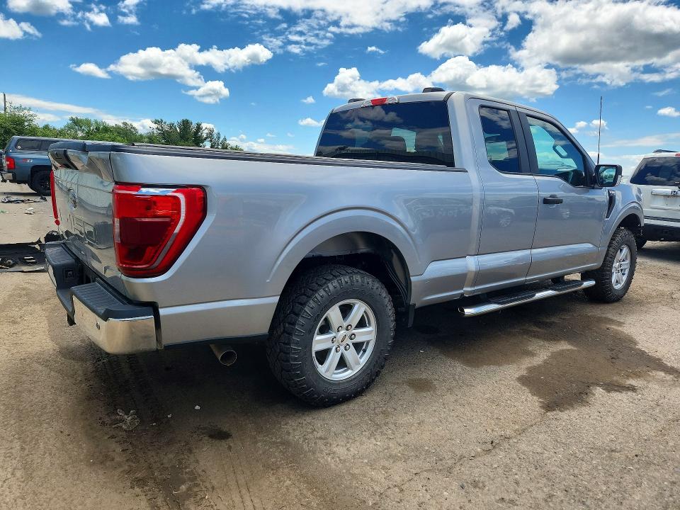 2022 Ford F-150 VIN 1FTFX1E58NKD69281 COPART salvage auction — FRONT END, Pa - Cert Of Salvage-W=Flood Veh, sold $11,400 on 2026-07-02 (photo 3)