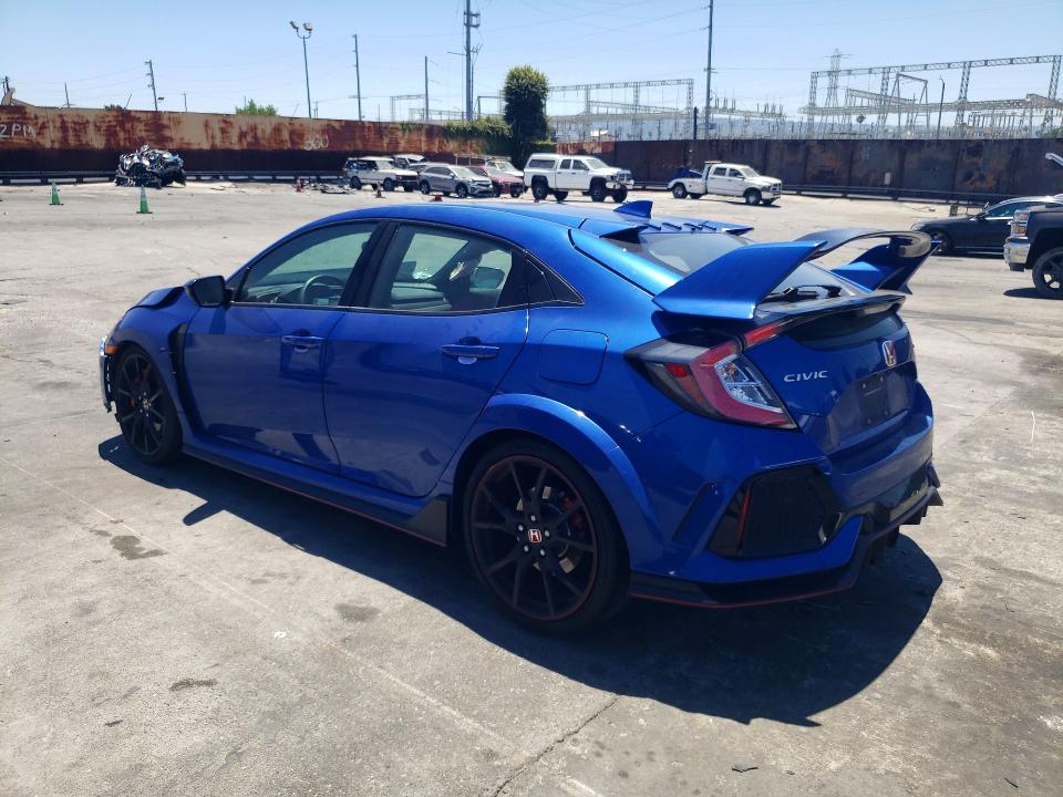 2018 Honda Civic VIN SHHFK8G70JU202392 COPART salvage auction — FRONT END, Ca - Salvage Certificate, sold $7,600 on 2026-07-06 (photo 2)