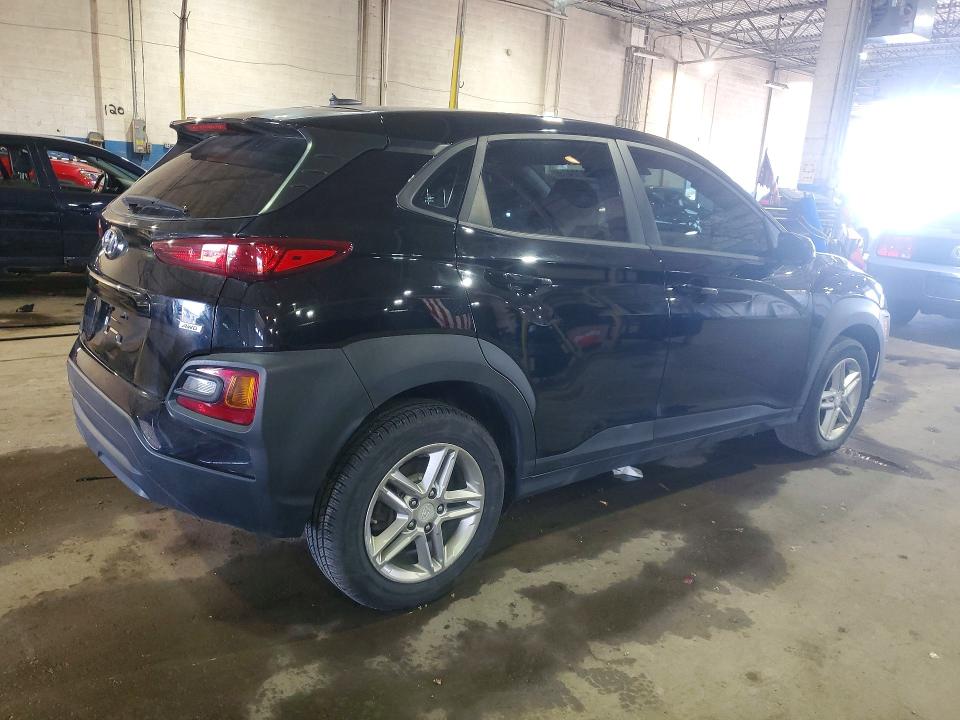 2018 Hyundai Kona VIN KM8K1CAA9JU130430 COPART salvage auction — REAR END, Ny - Mv-907A Salvage Certificate, sold $2,150 on 2026-07-06 (photo 3)