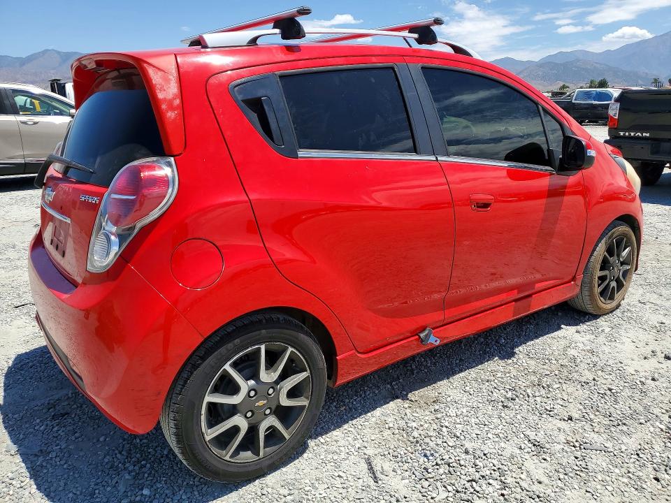 2015 Chevrolet Spark VIN KL8CF6S97FC755379 COPART salvage auction — FRONT END, Ca - Salvage Certificate, sold $1,050 on 2026-07-15 (photo 3)