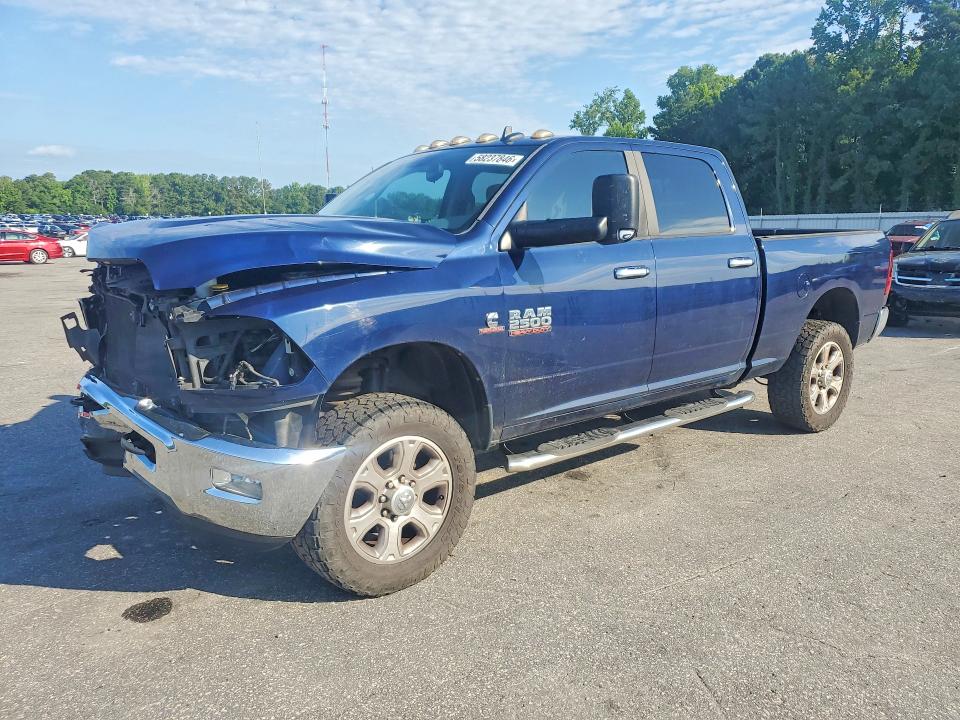 2014 Ram VIN 3C6UR5DL0EG144604 COPART salvage auction — FRONT END, Nc - Salvage Certificate Of Title, sold $9,600 on 2026-07-28 (photo 1)