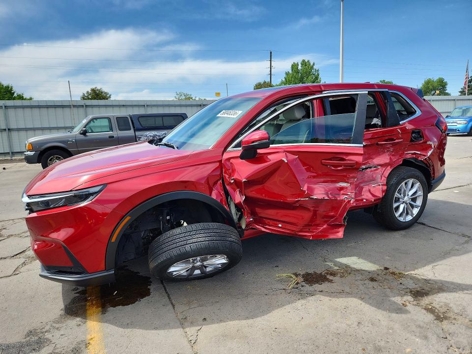 2023 Honda VIN 2HKRS4H74PH428810 COPART salvage auction — SIDE, Co - Salvage Title, sold $7,800 on 2026-07-22 (photo 1)