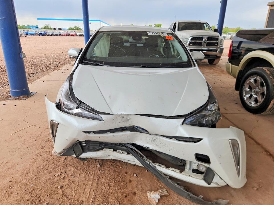 2022 Toyota Prius VIN JTDKAMFU4N3175140 COPART salvage auction — FRONT END, Az - Cert Of Title - Salvage, sold $4,700 on 2026-07-14 (photo 5)