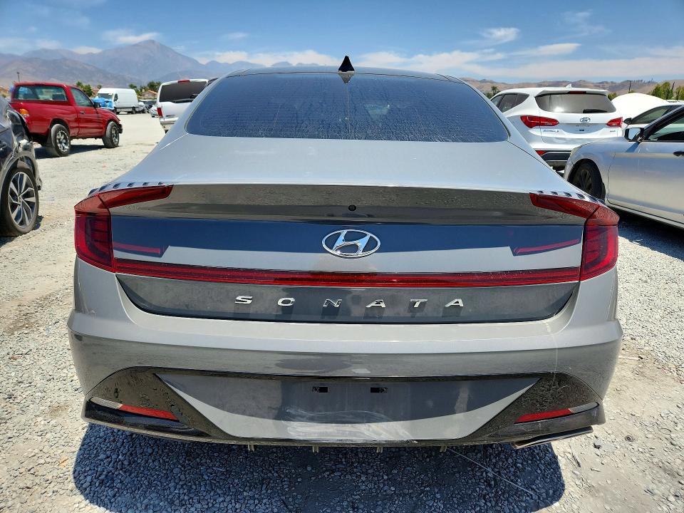 2022 Hyundai Sonata VIN KMHL14JA2NA232654 COPART salvage auction — SIDE, Ca - Salvage Certificate, sold $4,900 on 2026-07-15 (photo 6)