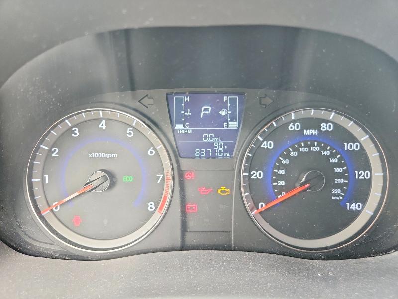 2017 Hyundai Accent VIN KMHCT4AE2HU251737 COPART salvage auction — WATER/FLOOD, Fl - Cert Of Title-Slvg Rebld Flood, sold $725 on 2026-07-14 (photo 9)