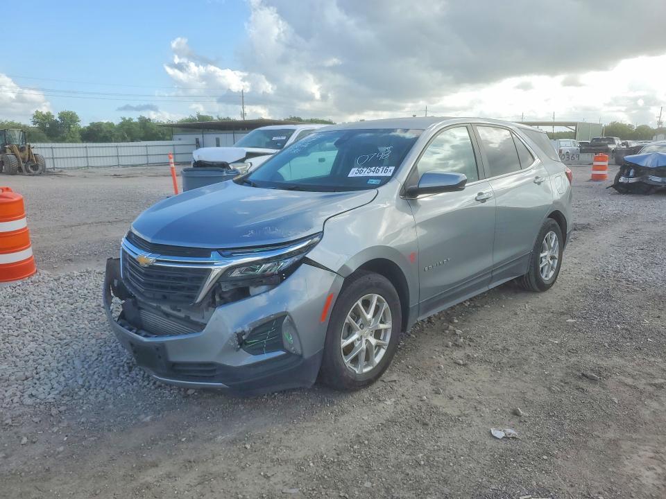 2023 Chevrolet Equinox VIN 3GNAXKEG3PS210748 COPART salvage auction — FRONT END, Tx - Salvage Vehicle Title, sold $1,150 on 2026-07-23 (photo 1)