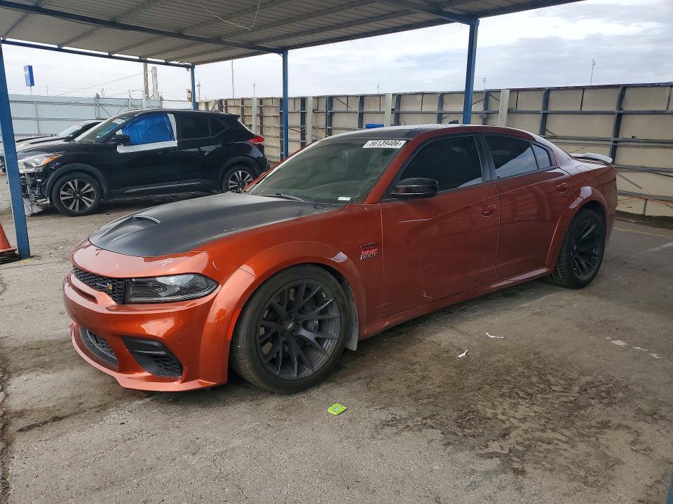 2023 Dodge Charger VIN 2C3CDXGJXPH681447 COPART salvage auction — UNDERCARRIAGE, Nm - Cert Of Title-Salvage, sold $20,700 on 2026-07-24 (photo 1)