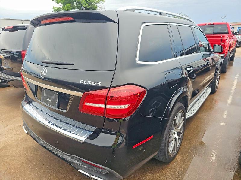 2017 Mercedes-benz Gls-class VIN 4JGDF7FE7HA752534 COPART salvage auction — NORMAL WEAR, Tx - Certificate Of Title (P), sold $14,800 on 2026-07-20 (photo 4)