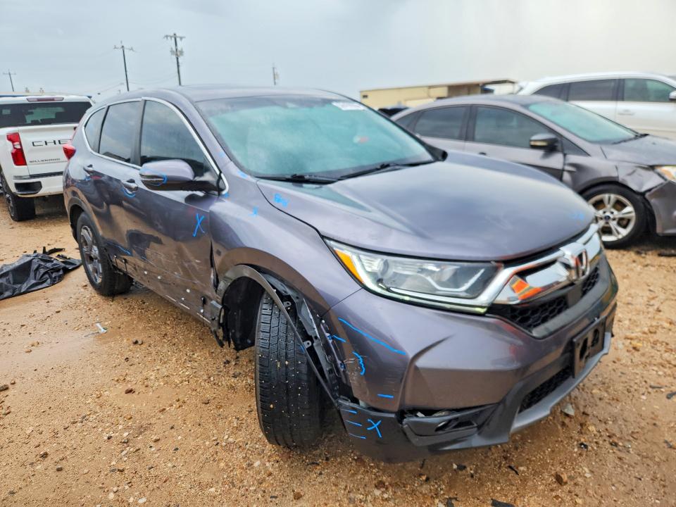 2017 Honda Cr-v VIN 7FARW1H83HE021979 COPART salvage auction — FRONT END, Tx - Salvage Vehicle Title, sold $7,300 on 2026-07-30 (photo 4)