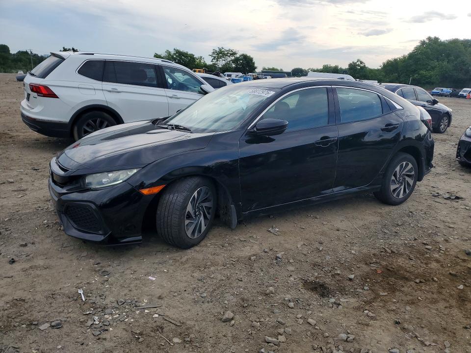 2018 Honda Civic VIN SHHFK7H23JU232189 COPART salvage auction — FRONT END, Md - Cert Of Salvage > 75% Damage, sold $3,900 on 2026-07-07 (photo 1)