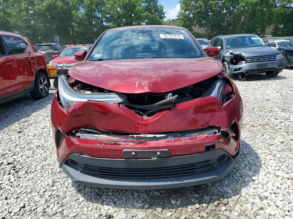 2018 Toyota C-hr VIN NMTKHMBX9JR007948 COPART salvage auction — FRONT END, MA - CERT OF TITLE-SALVAGE (P), sold $4,300 on 2026-07-06 (photo 5)