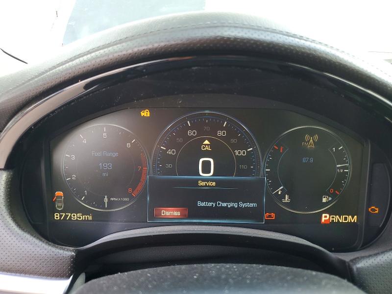2013 Cadillac Xts VIN 2G61S5S37D9191353 COPART salvage auction — BURN, Tx - Salvage Vehicle Title, sold $2,450 on 2026-07-02 (photo 9)