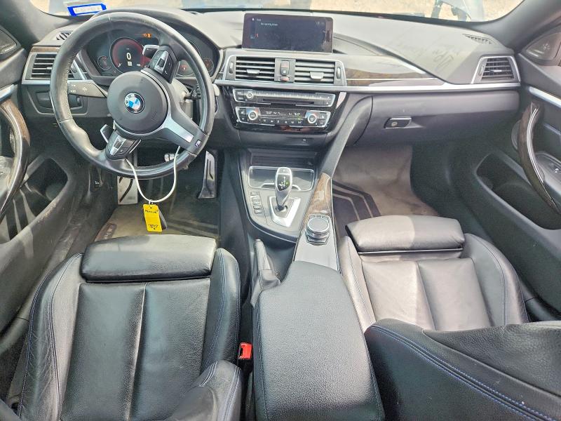 2019 BMW 4er VIN WBA4J5C58KBM65195 COPART salvage auction — FRONT END, Tx - Salvage Vehicle Title, sold $4,750 on 2026-08-11 (photo 8)