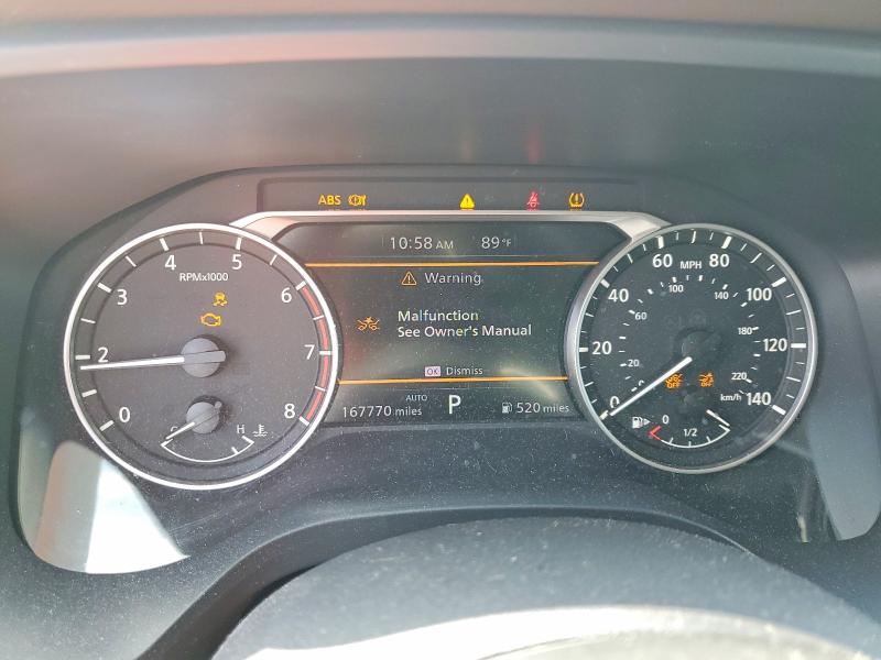2023 Nissan Rogue VIN JN8BT3AB1PW468655 COPART salvage auction — NORMAL WEAR, Ky - Certificate Of Title (P), sold $8,500 on 2026-07-27 (photo 9)