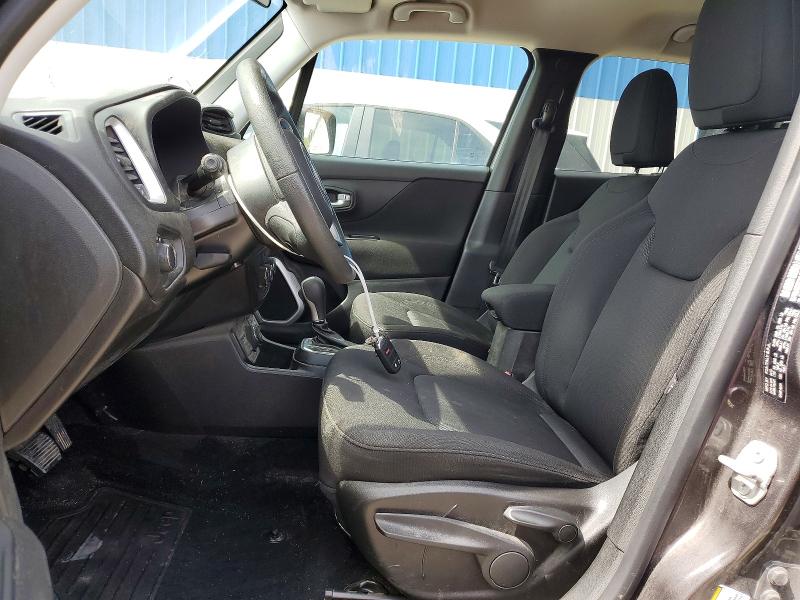 2018 Jeep Renegade VIN ZACCJBAB4JPH35663 COPART salvage auction — FRONT END, ID - SALVAGE CERTIFICATE OF TITLE, sold $2,100 on 2026-07-22 (photo 7)
