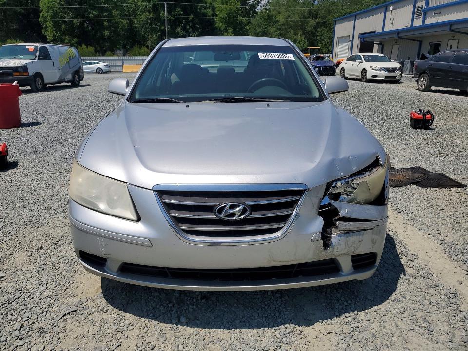 2009 Hyundai Sonata VIN 5NPET46C69H523576 COPART salvage auction — FRONT END, NC - SALVAGE CERTIFICATE OF TITLE, sold $150 on 2026-07-23 (photo 5)