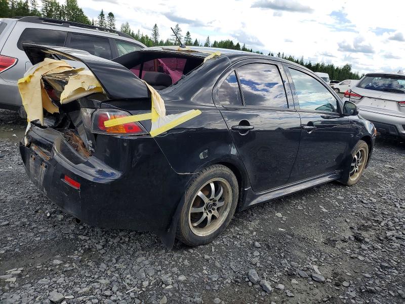 2017 Mitsubishi Lancer VIN JA32V2FW4HU608401 COPART salvage auction — REAR END, Qc - Gravement Accidente, sold $1,150 on 2026-07-14 (photo 3)