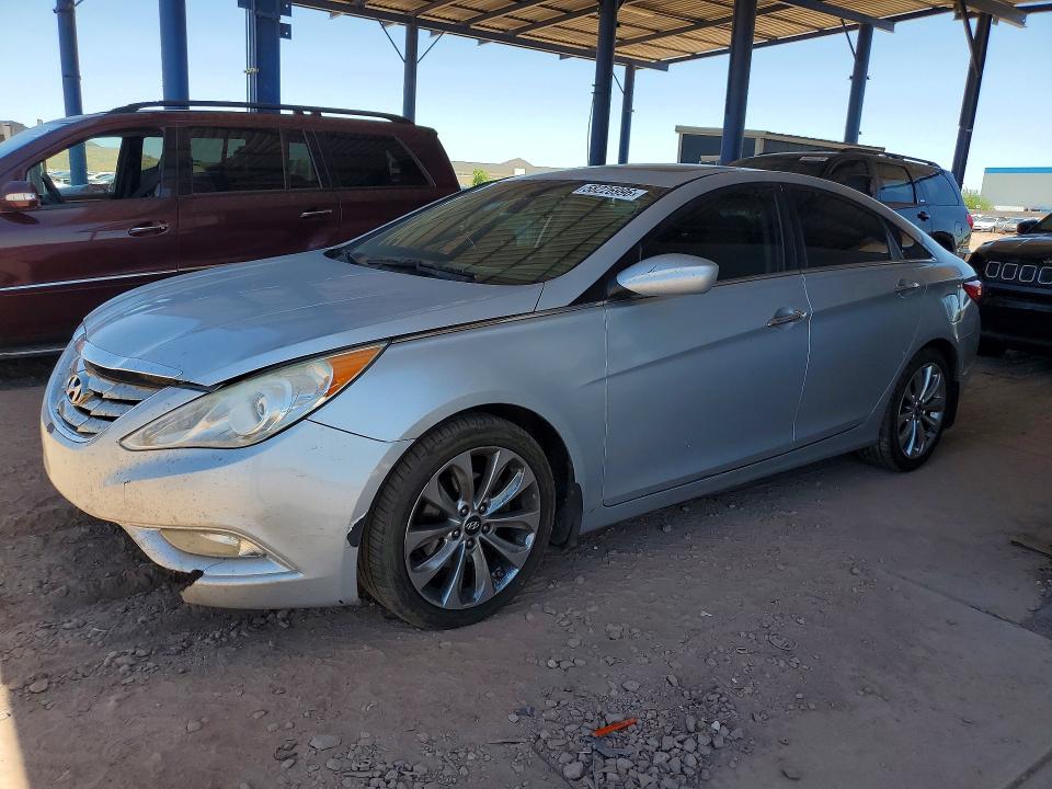 2013 Hyundai Sonata VIN 5NPEC4AC4DH809491 COPART salvage auction — FRONT END, Az - Cert Of Title - Salvage, sold $1,000 on 2026-07-09 (photo 1)