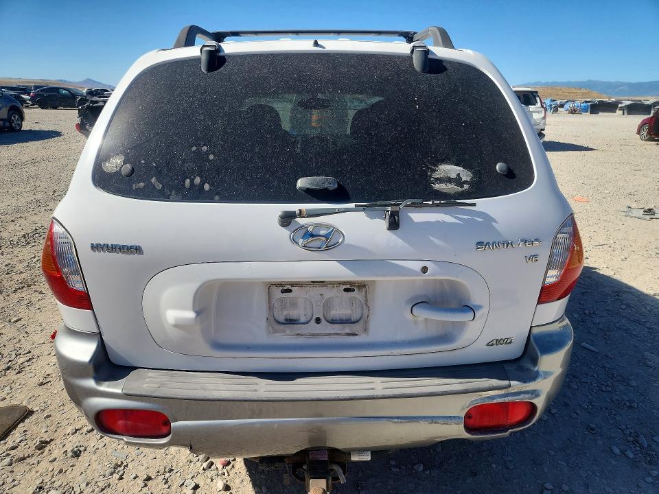 2003 Hyundai Santa fe VIN KM8SC73D03U416078 COPART salvage auction — MINOR DENT/SCRATCHES, UT - CERTIFICATE OF TITLE, sold $150 on 2026-07-28 (photo 6)