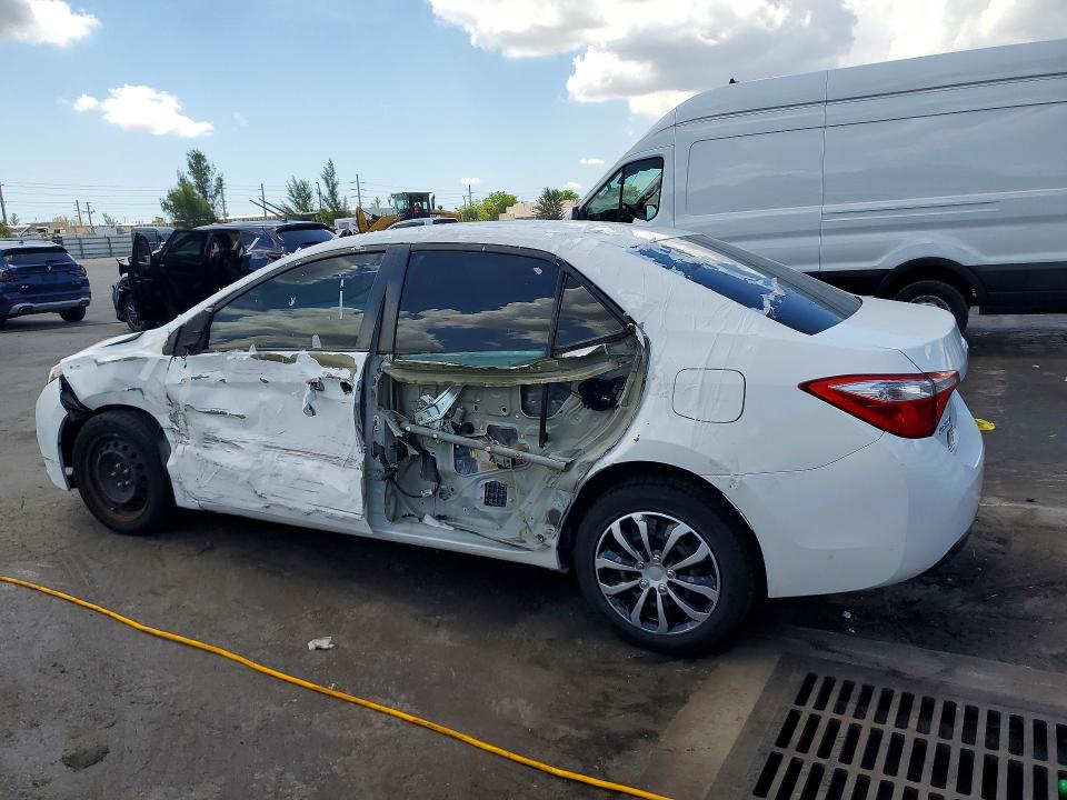 2015 Toyota Corolla VIN 5YFBURHE5FP274147 COPART salvage auction — SIDE, Fl - Cert Of Title Slvg Rebuildable, sold $2,450 on 2026-07-13 (photo 2)