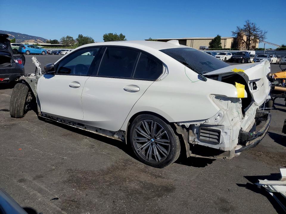 2021 BMW M340i VIN WBA5U7C02MFL29085 COPART salvage auction — FRONT END, CA - SALVAGE CERTIFICATE, sold $13,500 on 2026-07-14 (photo 2)