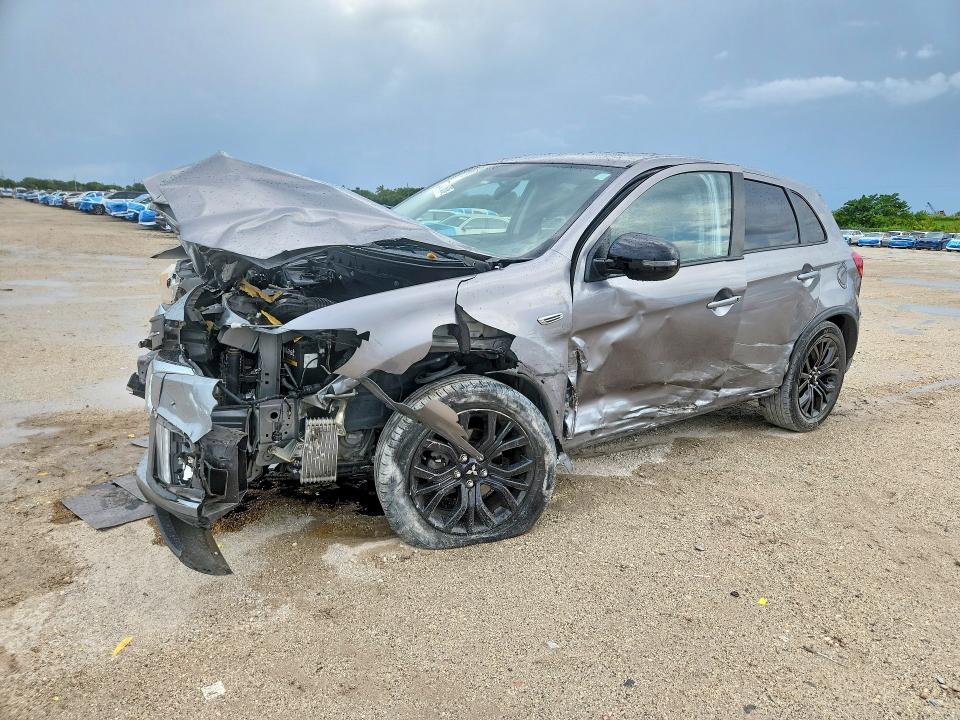 2019 Mitsubishi VIN JA4AP3AU5KU029955 COPART salvage auction — FRONT END, Fl - Cert Of Title Slvg Rebuildable, sold $10 on 2026-07-28 (photo 1)