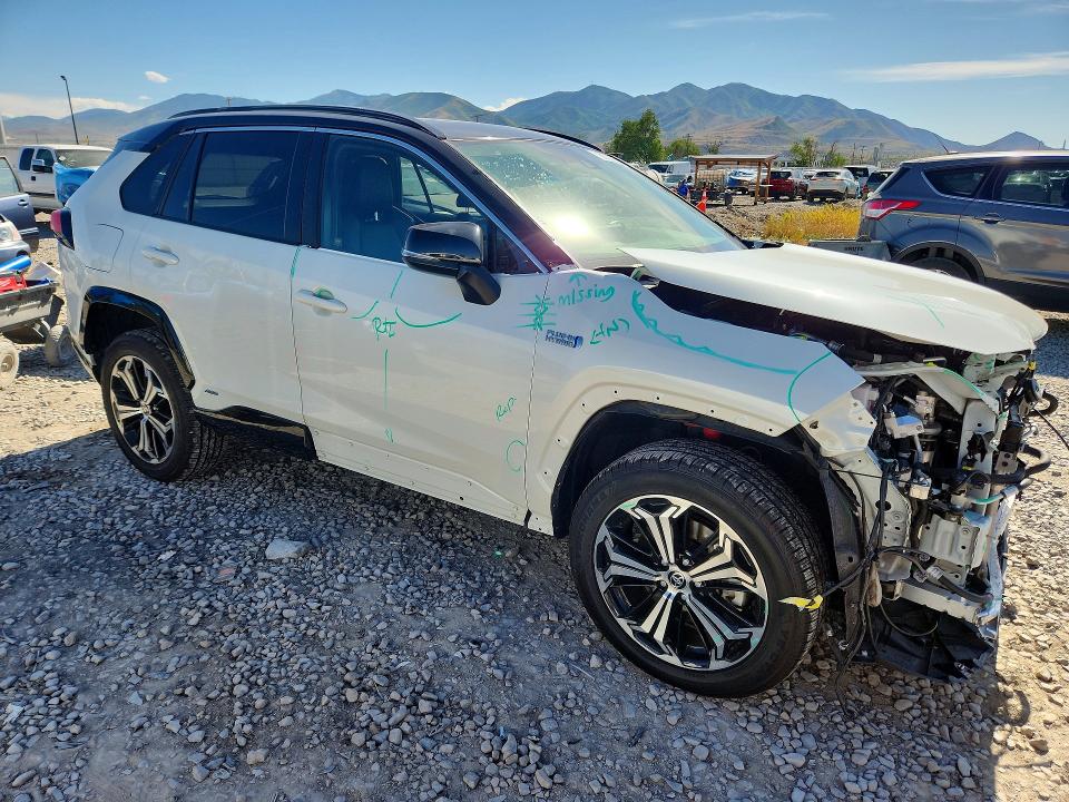 2021 Toyota VIN JTMEB3FV2MD072949 COPART salvage auction — FRONT END, Ca - Salvage Certificate, sold $16,200 on 2026-07-14 (photo 4)