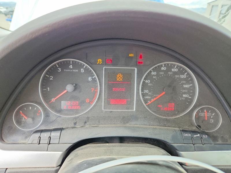 2007 Audi A4 VIN WAUDF78E57A097612 COPART salvage auction — FRONT END, Mt - Certificate Of Title, sold $1,350 on 2026-07-28 (photo 9)