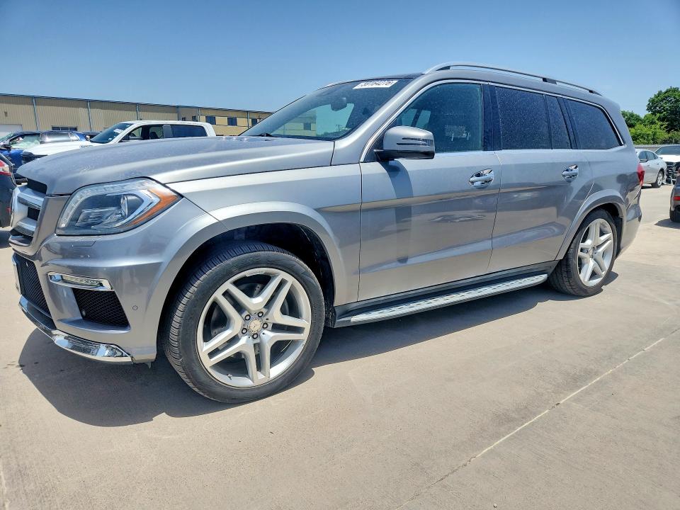 2015 Mercedes-benz Gl-klasse VIN 4JGDF7DE1FA593056 — COPART salvage auction photo
