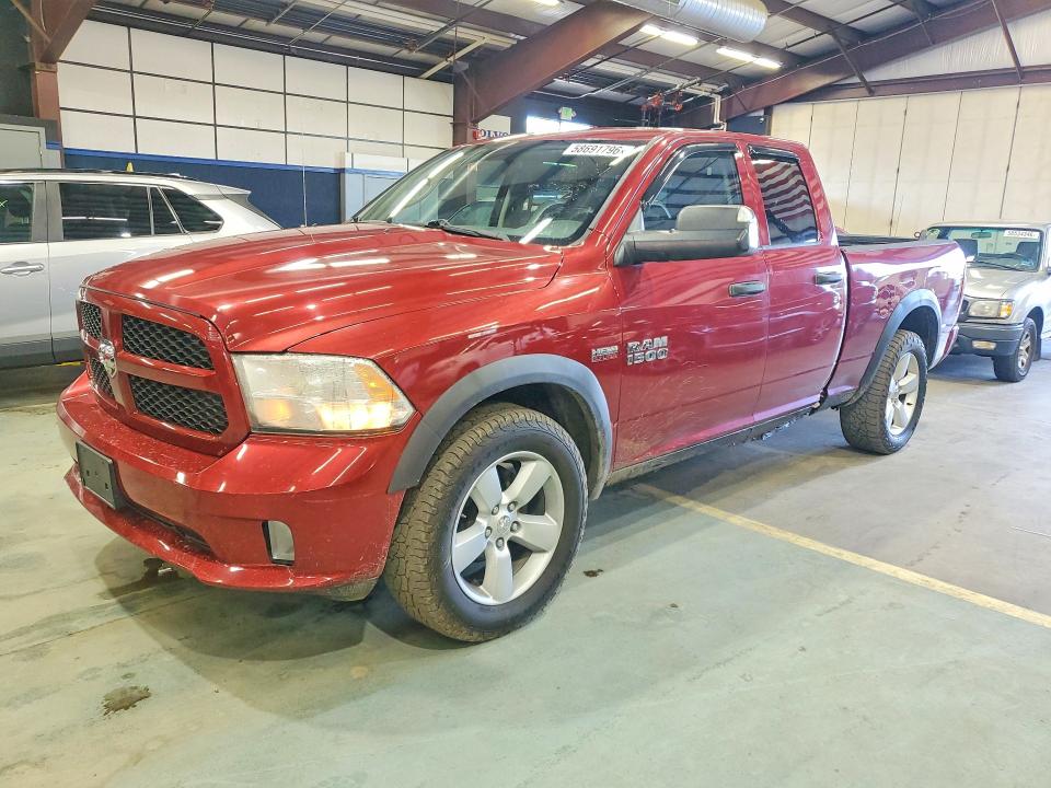 2013 Ram 1500 VIN 1C6RR7FT8DS542892 COPART salvage auction — REAR END, Vt - Certificate Of Title (P), sold $2,950 on 2026-07-10 (photo 1)