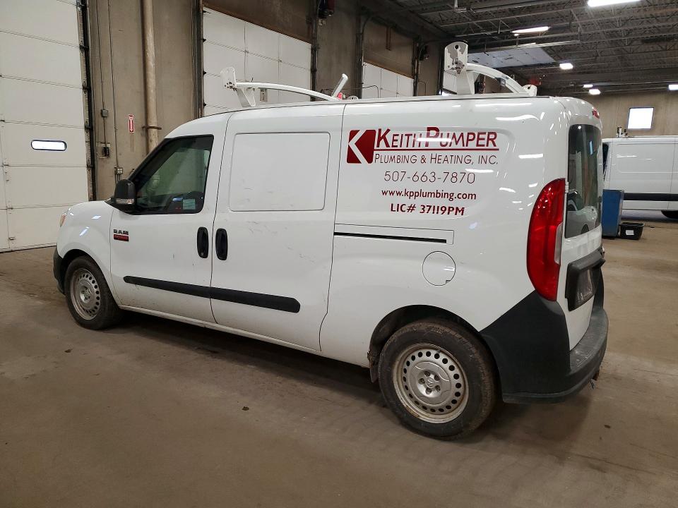 2018 Ram VIN ZFBERFAB9J6L38299 COPART salvage auction — HAIL, Mn - Cert Of Title-Salvage, sold $5,800 on 2026-08-12 (photo 2)