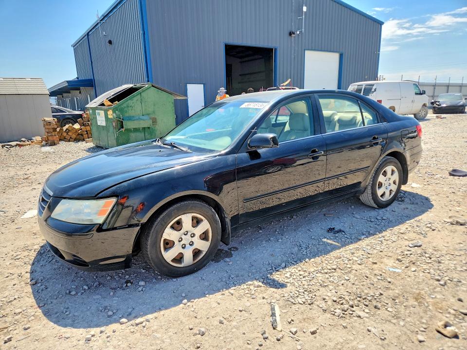 2010 Hyundai Sonata VIN 5NPET4AC1AH620857 COPART salvage auction — FRONT END, Ut - Salvage Certificate, sold $500 on 2026-07-31 (photo 1)