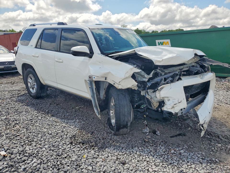 2021 Toyota 4runner VIN JTEEU5JR7M5243958 COPART salvage auction — FRONT END, AL - CERT OF TITLE-SALVAGE TITLE, sold $250 on 2026-07-28 (photo 4)