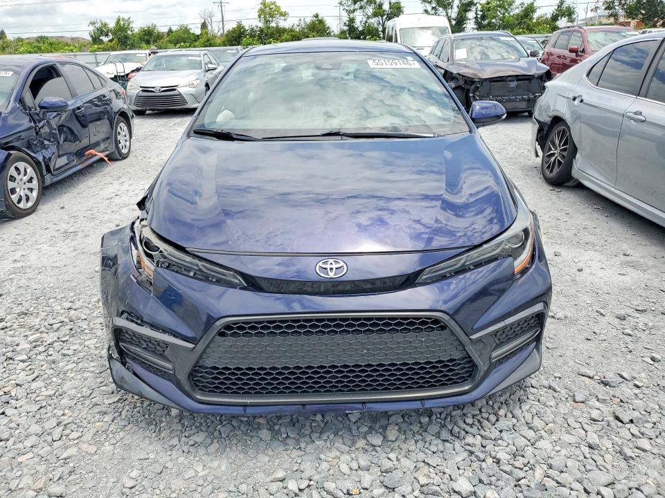 2020 Toyota VIN JTDS4RCE3LJ022453 COPART salvage auction — FRONT END, Fl - Cert Of Title Slvg Rebuildable, sold $5,200 on 2026-07-14 (photo 5)