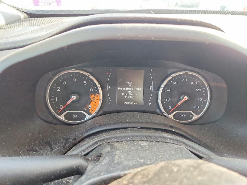 2018 Jeep Renegade VIN ZACCJBBB8JPG96803 COPART salvage auction — FRONT END, Nc - Dlr Only-Clean/Over 25% Damage, sold $925 on 2026-07-08 (photo 9)