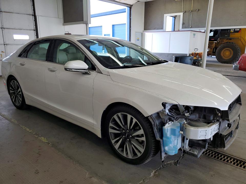 2019 Lincoln Mkz VIN 3LN6L5E96KR619416 COPART salvage auction — FRONT END, Wa - Bill Of Sale, sold $1,550 on 2026-07-17 (photo 4)
