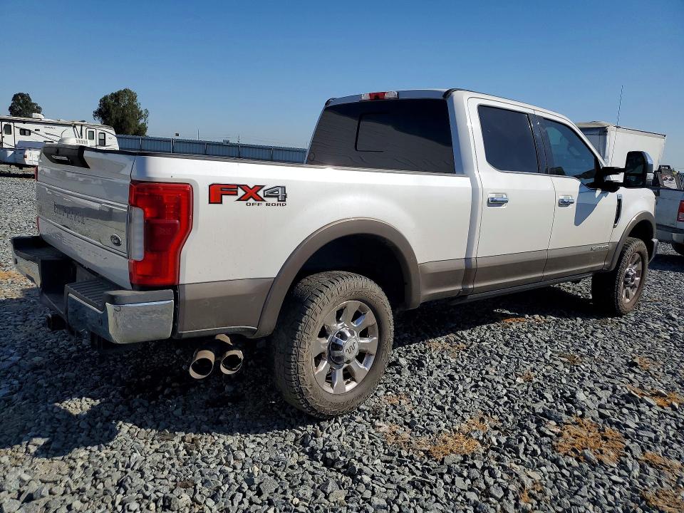 2019 Ford F350 VIN 1FT8W3BT3KEE41427 COPART salvage auction — SIDE, Ca - Salvage Certificate, sold $6,200 on 2026-07-30 (photo 3)