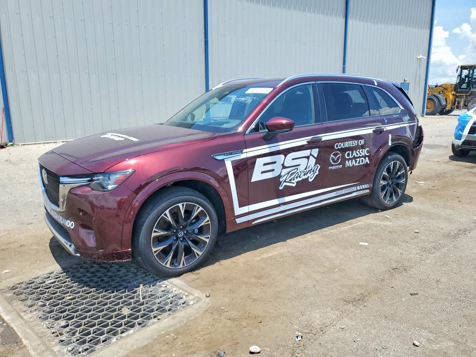 2026 Mazda Cx-90 VIN JM3KKEHC1T1350483 COPART salvage auction — REAR END, Fl - Certificate Of Destruction, sold $13,800 on 2026-07-13 (photo 1)